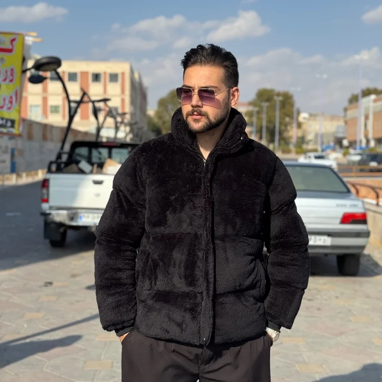 کاپشن پفی تدی  - بوتیک شارک